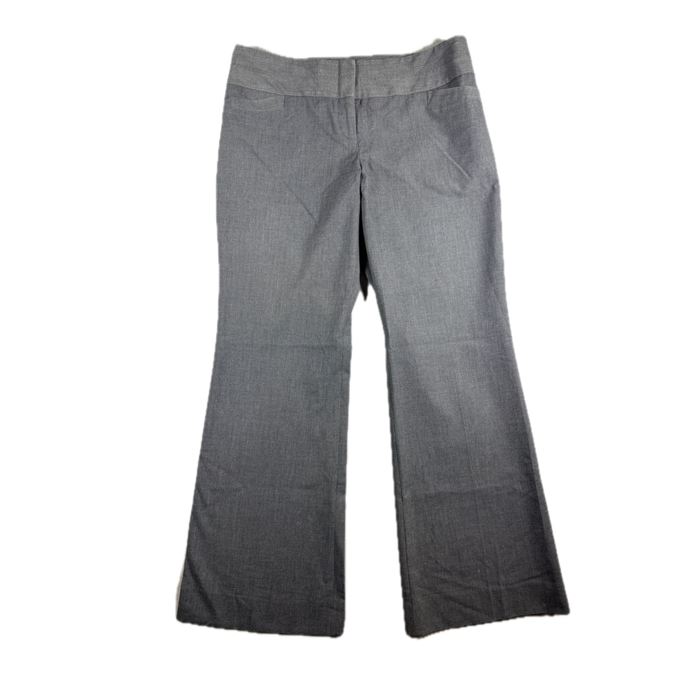 The Limited Cassidy Fit Womens Trousers Size 6S Gray Flat Front Dress #53